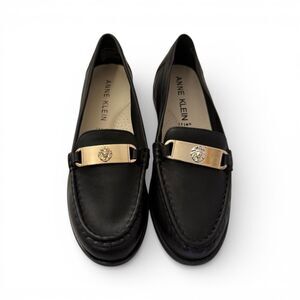 ANNE KLEIN Naddie Black Loafers, NEW IN BOX! Size 7.5